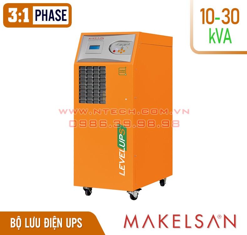 BỘ LƯU ĐIỆN UPS ONLINE LEVELUPS SERIES 10kVA-15kVA-20kVA-30kVA 3:1 PHA BỘ LƯU ĐIỆN UPS ONLINE LEVELUPS SERIES 10kVA-15kVA-20kVA-30kVA 3:1 PHA