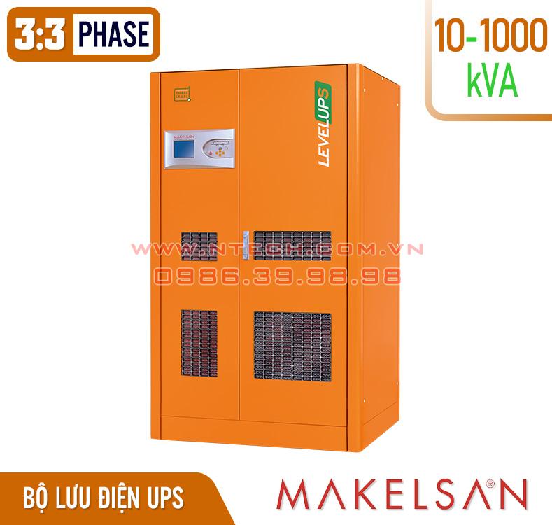 BỘ LƯU ĐIỆN UPS ONLINE LEVELUPS SERIES 10kVA-1000kVA 3:3 PHA BỘ LƯU ĐIỆN UPS ONLINE LEVELUPS SERIES 10kVA-1000kVA 3:3 PHA