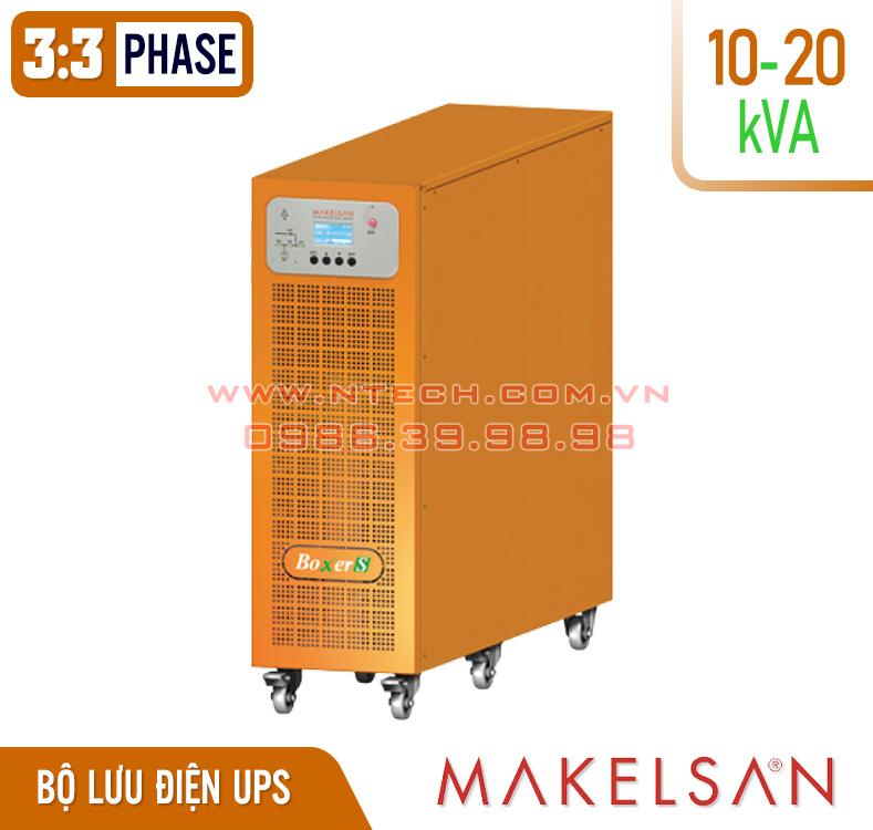 BỘ LƯU ĐIỆN UPS ONLINE BOXER-S SERIES 10kVA-15kVA-20kVA 3:3 PHA BỘ LƯU ĐIỆN UPS ONLINE BOXER-S SERIES 10kVA-15kVA-20kVA 3:3 PHA