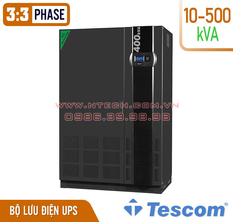 BỘ LƯU ĐIỆN UPS TESCOM DS POWER H SERIES 10kVA-500kVA 3:3 PHA BỘ LƯU ĐIỆN UPS TESCOM DS POWER H SERIES 10kVA-500kVA 3:3 PHA