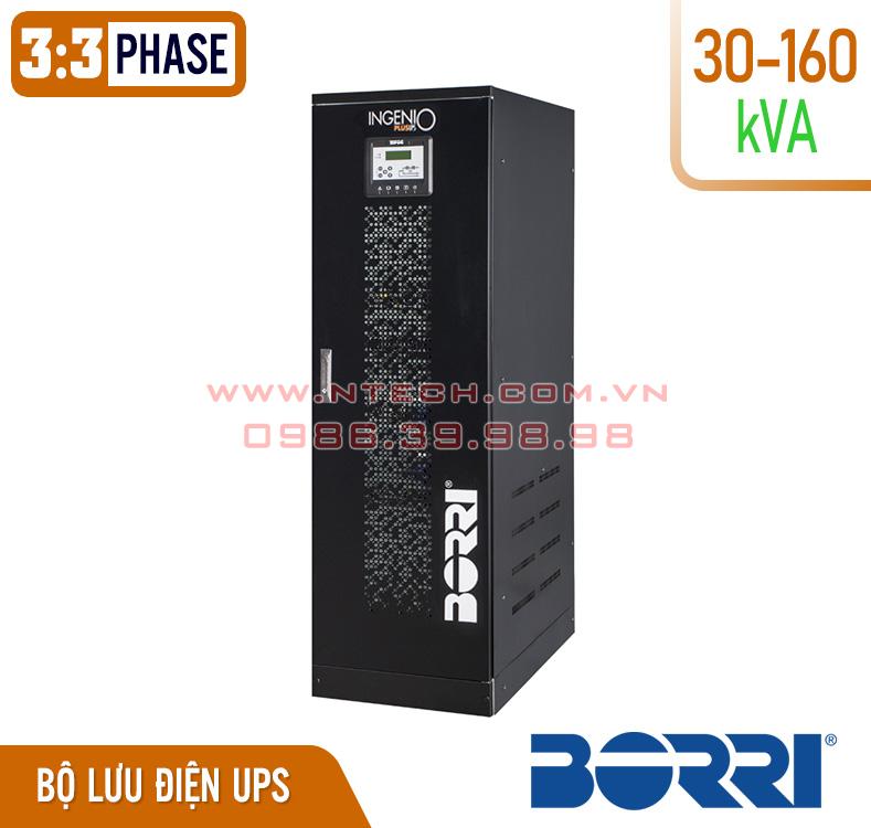 BỘ LƯU ĐIỆN UPS ONLINE INGENIO PLUS 30kVA-160kVA 3:3 PHA BỘ LƯU ĐIỆN UPS ONLINE INGENIO PLUS 30kVA-160kVA 3:3 PHA