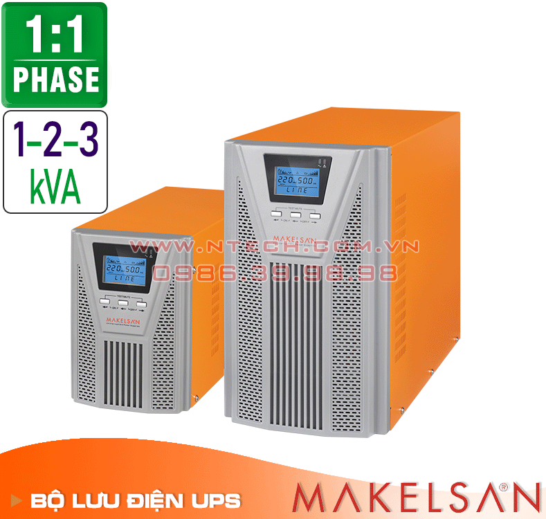 BỘ LƯU ĐIỆN UPS POWERPACK-SE 1kVA-2kVA-3kVA 1:1 PHA BỘ LƯU ĐIỆN UPS POWERPACK-SE 1kVA-2kVA-3kVA 1:1 PHA