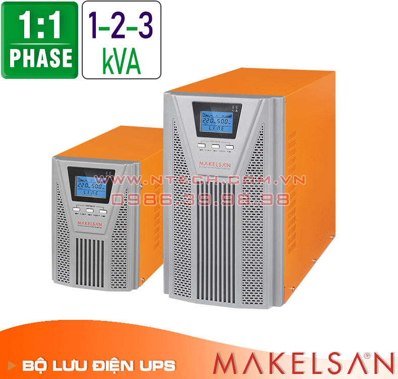 BỘ LƯU ĐIỆN UPS POWERPACK-SE 1kVA-2kVA-3kVA 1:1 PHA BỘ LƯU ĐIỆN UPS POWERPACK-SE 1kVA-2kVA-3kVA 1:1 PHA
