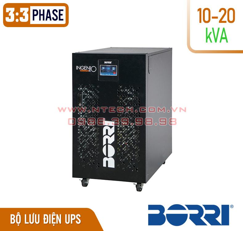 BỘ LƯU ĐIỆN UPS ONLINE INGENIO COMPACT 10kVA-20kVA 3:3 PHA BỘ LƯU ĐIỆN UPS ONLINE INGENIO COMPACT 10kVA-20kVA 3:3 PHA